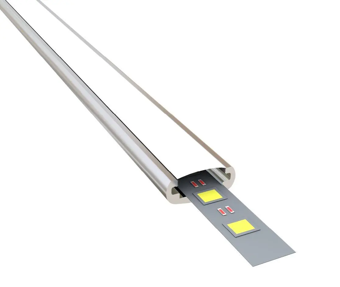 12X7 OVAL AVİZE LED PROFİL