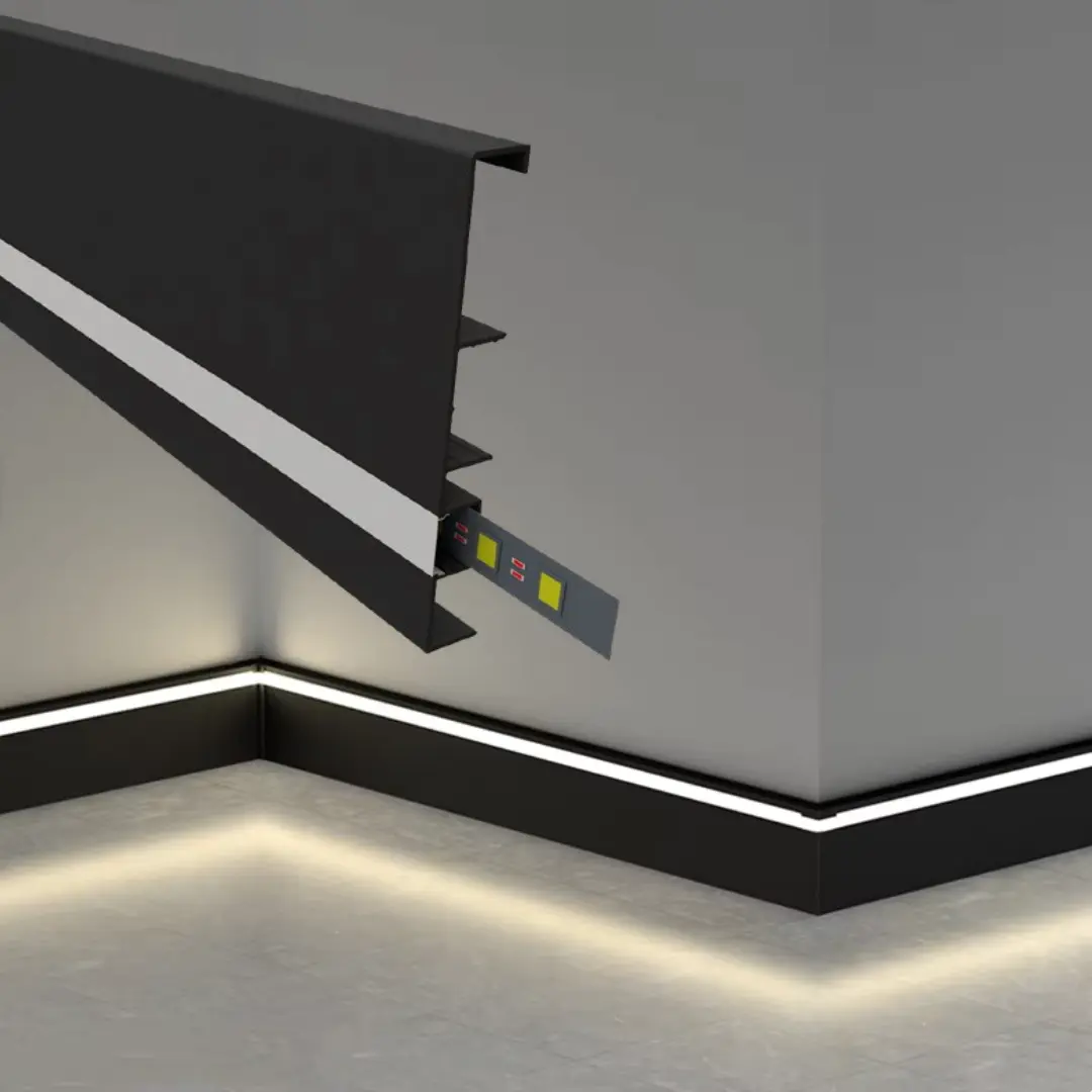 LED'li Süpürgelik Profili